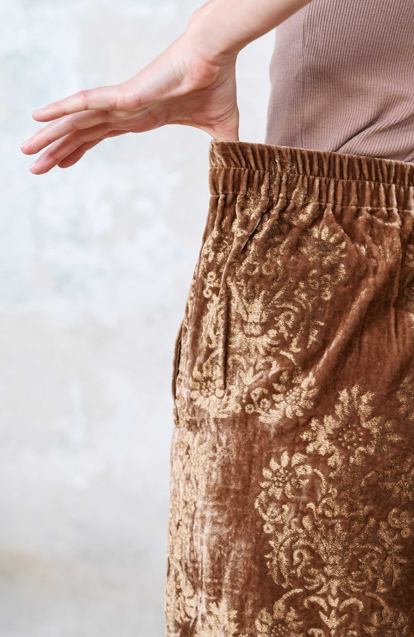 VELVET PRECIOUS TRUMPET PANT