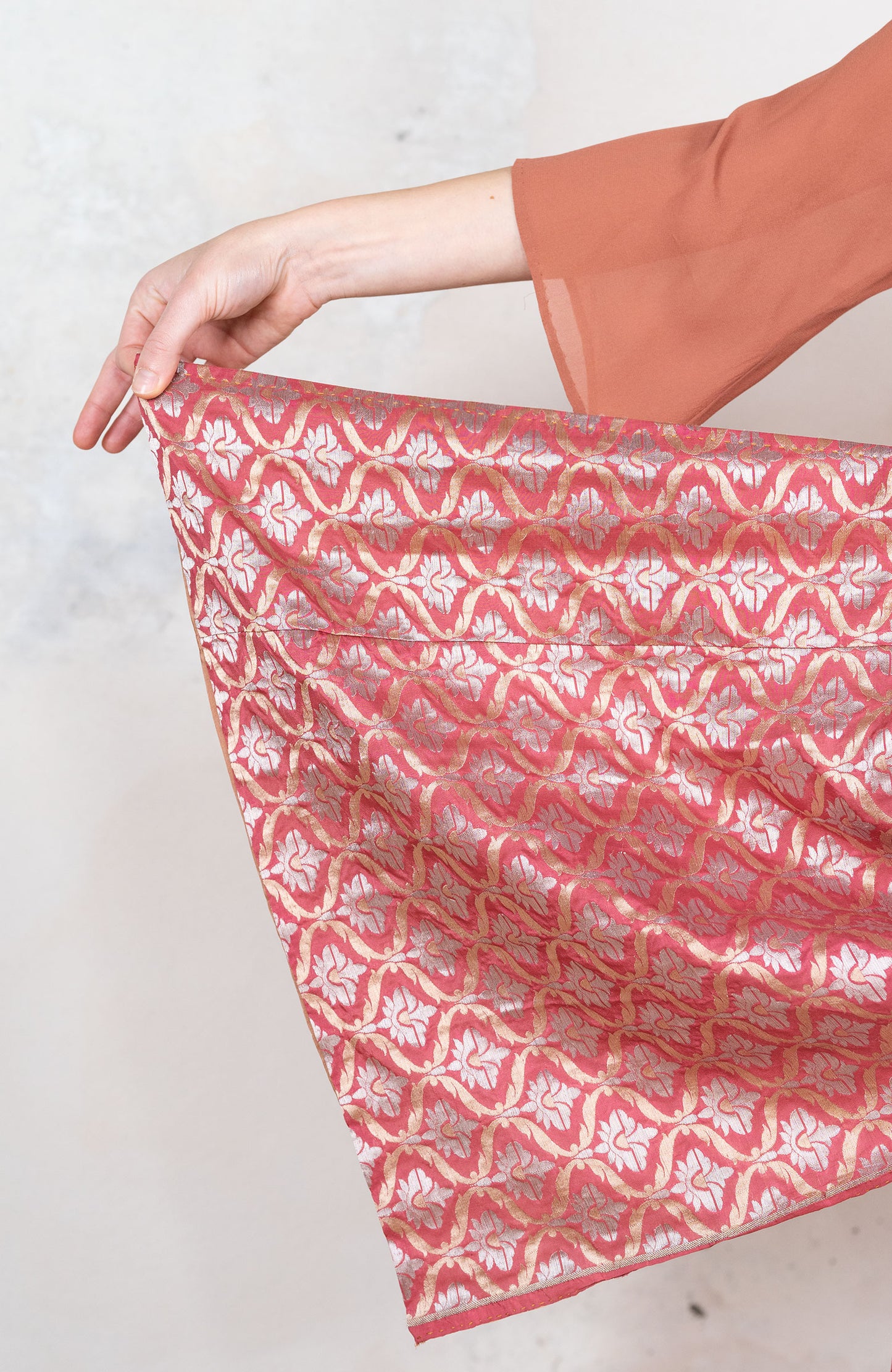 VINTAGE SAREE DRESS COAT