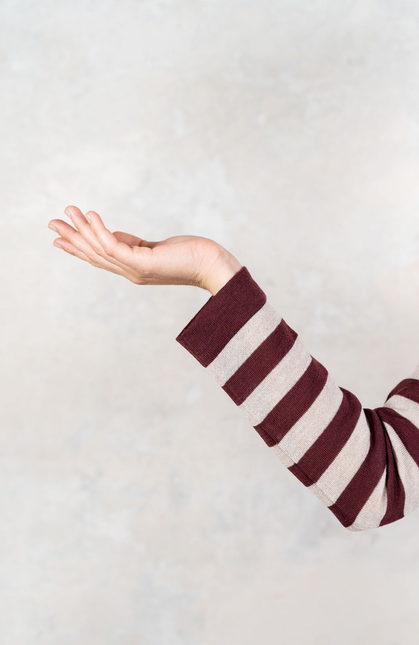 WOOL STRIPED SWEATER