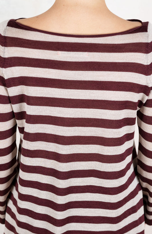 WOOL STRIPED SWEATER