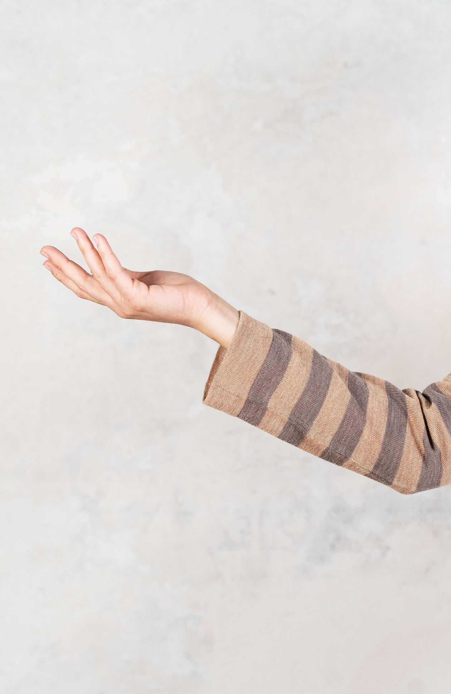 WOOL STRIPED SWEATER