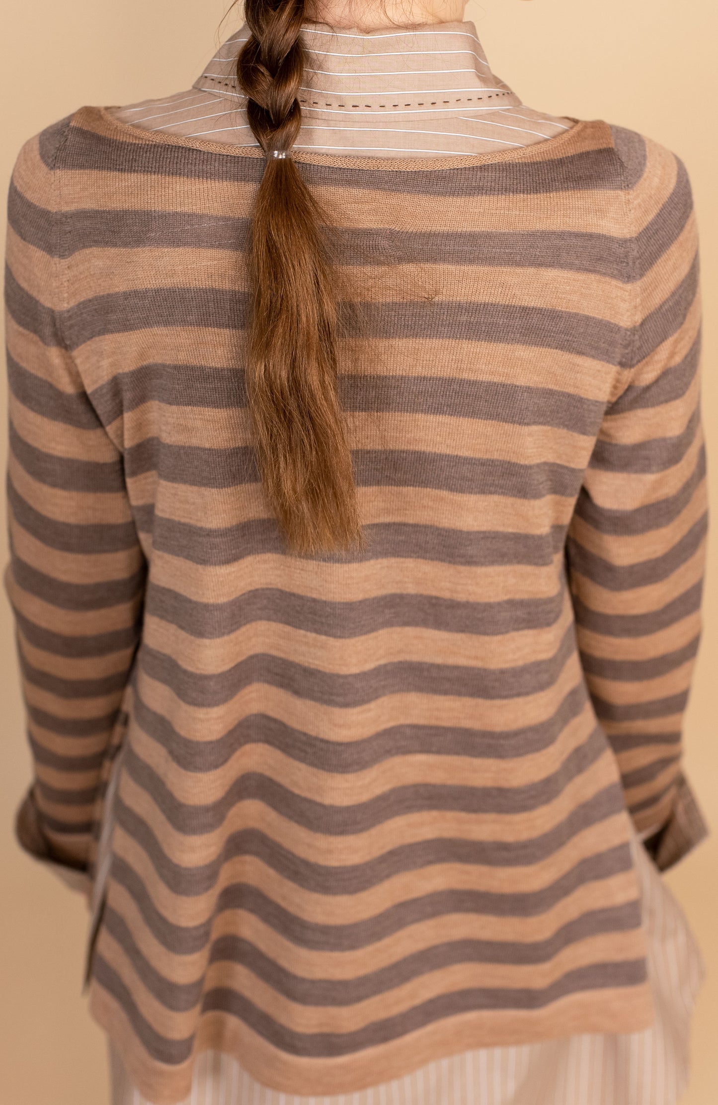 WOOL STRIPED SWEATER