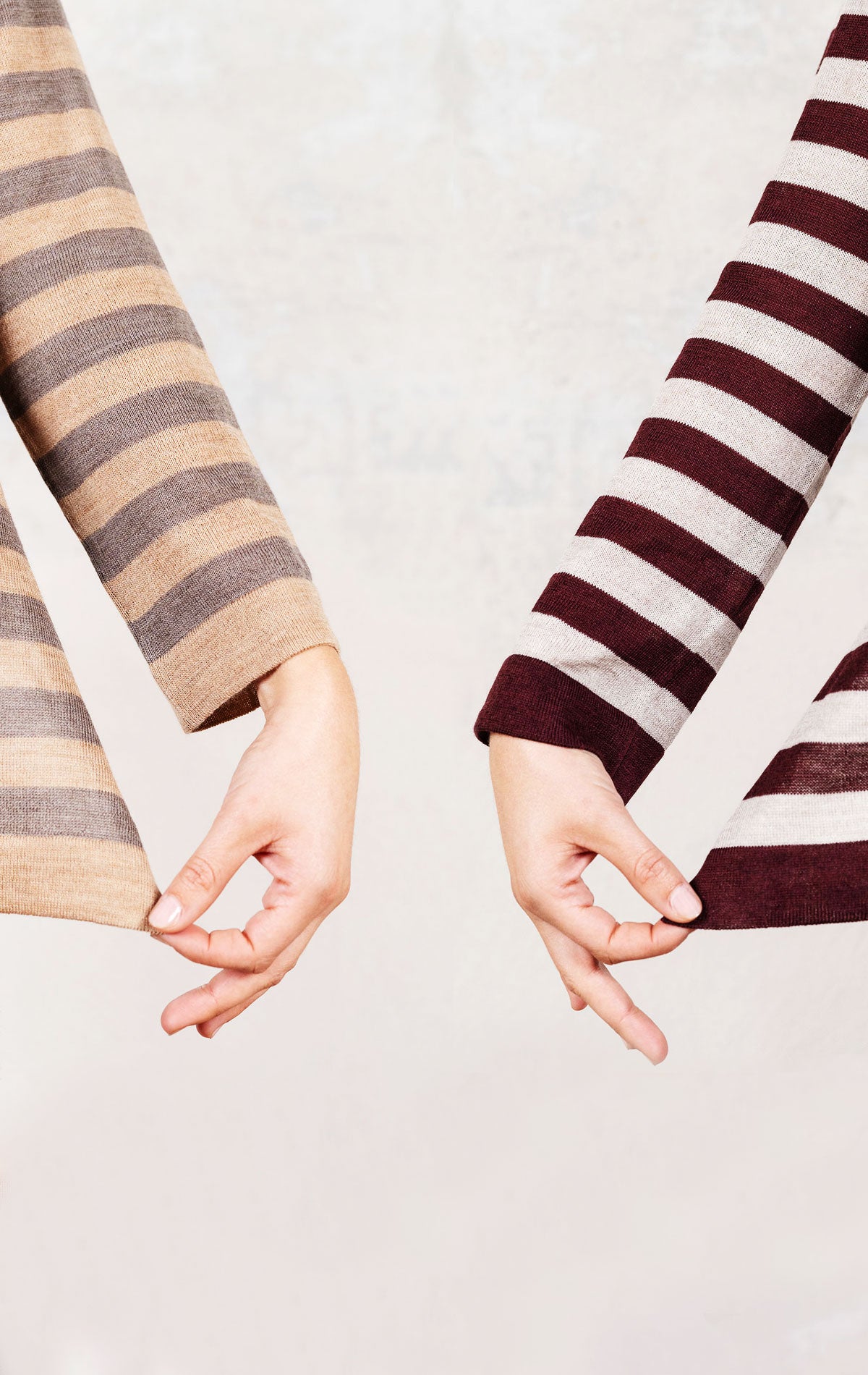 WOOL STRIPED SWEATER