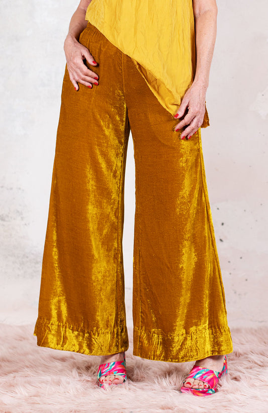 JAPAN VELVET TRUMPET PANT