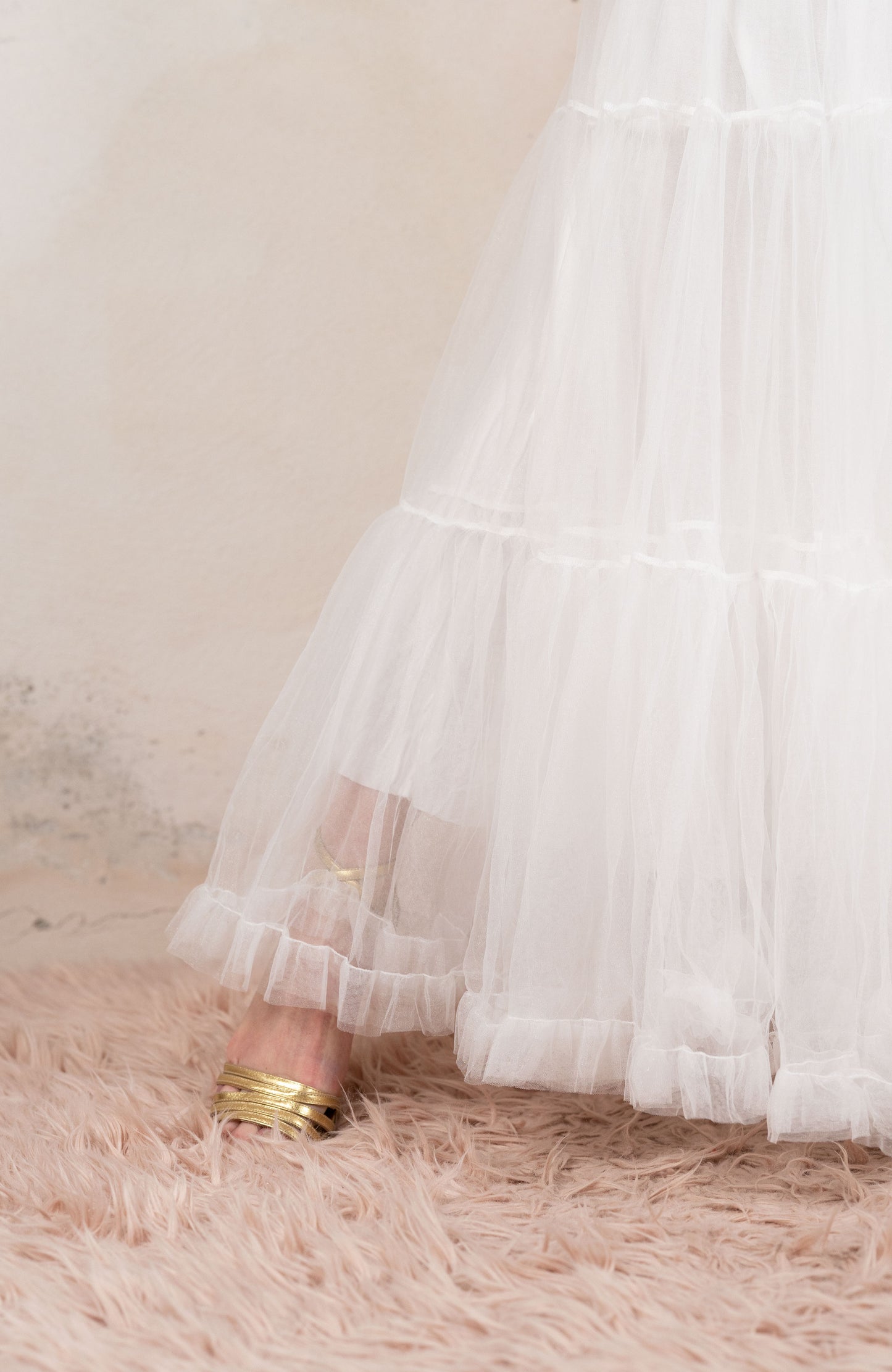 LONG DIVINA SOTTOGONNA DI TULLE