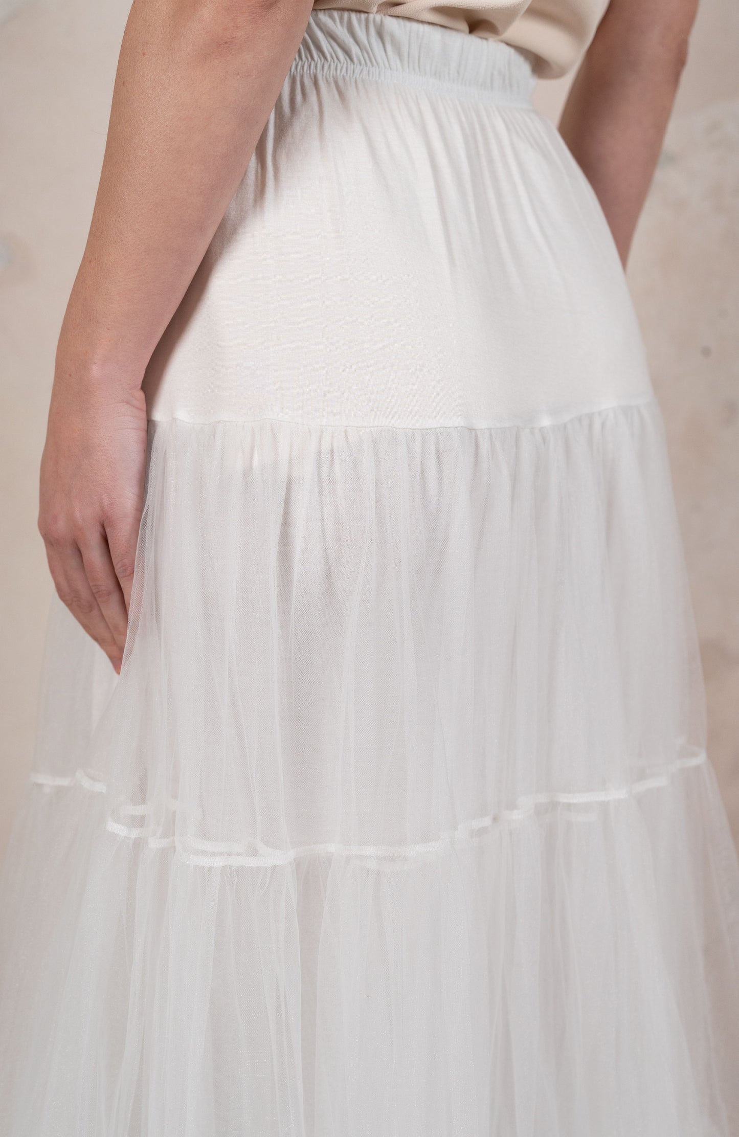 LONG DIVINA SOTTOGONNA DI TULLE