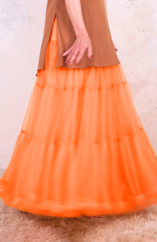 LONG DIVINA SOTTOGONNA DI TULLE