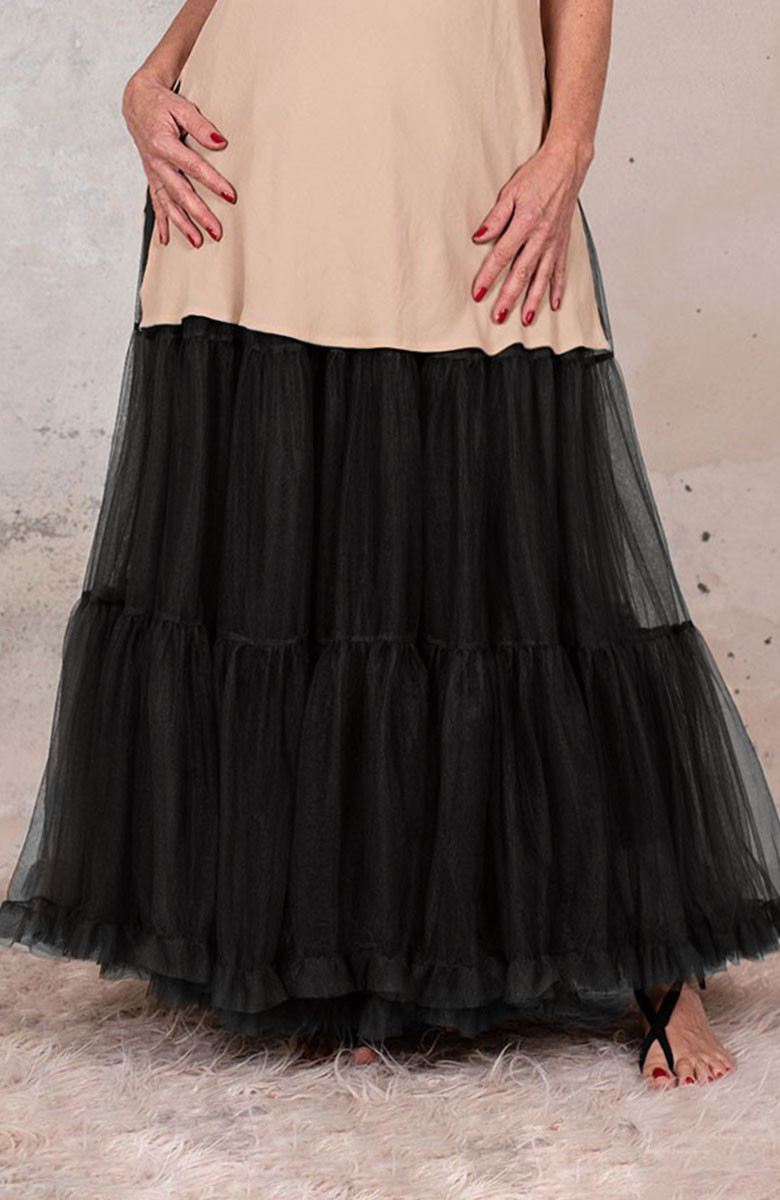 LONG DIVINA SOTTOGONNA DI TULLE